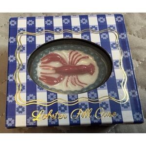 Urban Outfitters Blue and White Checkered Box